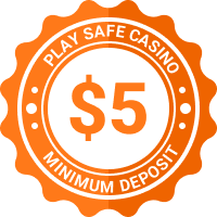 Play safe Canada $5 minimum deposit casinos logo