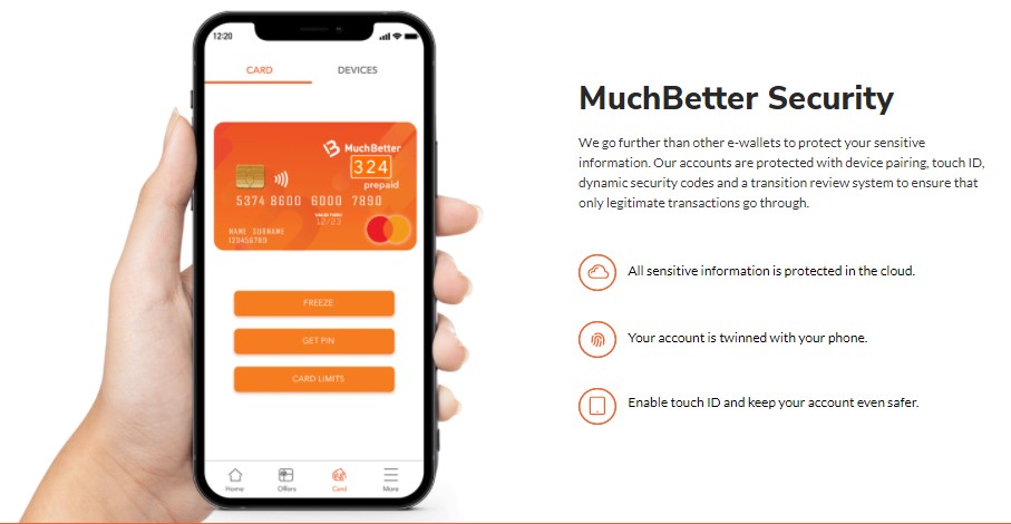 MuchBetter Payment Security