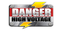 danger high voltage logo